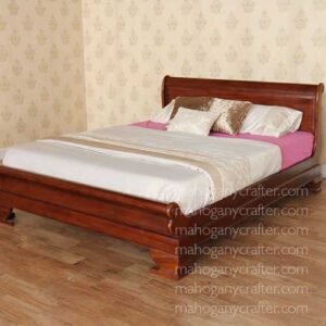 Sleigh Bed Low Foot Board King Size