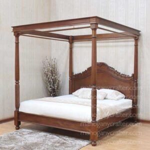 Georgian Canopy Bed King Size