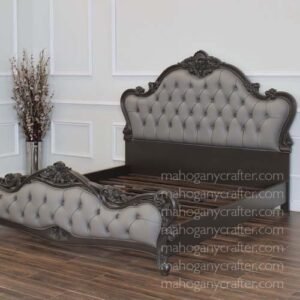 Neoclassica Bed With Leather Upholstery