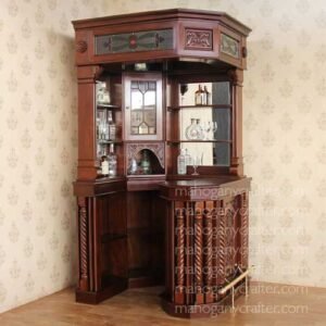 Victorian Corner Canopy Bar 109x129x246cm