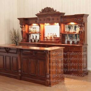 Lady Saloon Bar Front 253x93x107cm Back 313x45x249 cm