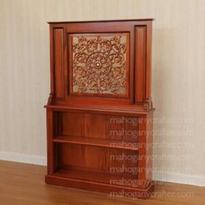 Flower Panel Bookcase 122x30x183cm