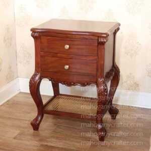 Louis Cane Bedside 50x40x70cm