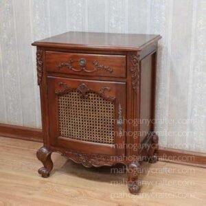 Antoinette French Bedside 62x48x82cm