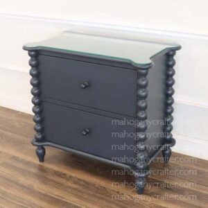 Bobbin 2 Drawers Bedside