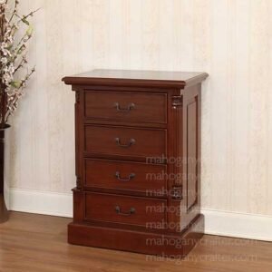 Miller 4 Drawer Filling Chest 62x40x80cm