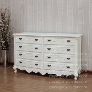 8 Drawers French Chest 165x65x100cm