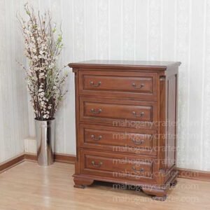 4 Drawers English Chest 90x50x115cm
