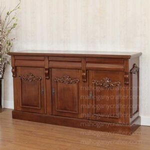 3 Door Victorian Cabinet 170x48x92cm