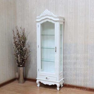 French Small Display Cabinet 70x36x210cm