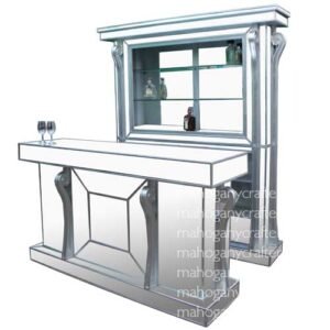 Mirror Bar Cabinet 165x51x231cm