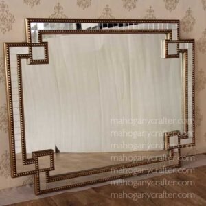 Art Deco Wall Mirror 150x4x114cm
