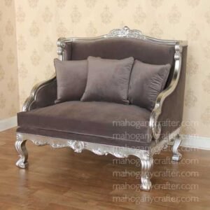 Neoclassical 1 Seater Sofa 122x96,5x117cm