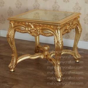 Ornate End Table 70x70x68cm