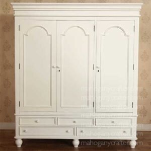 3 Door Arches Wardrobe 180x60x200cm